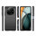 SPARSET Carbon Hülle + 2x 9H Panzerfolie für Xiaomi Redmi A3, Schutz Outdoor Case Cover