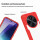360° Grad Hülle Xiaomi Redmi 14C Rundum vollschutz Integriertem Displayschutz in Rot