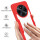 360° Grad Hülle Xiaomi Redmi 14C Rundum vollschutz Integriertem Displayschutz in Rot