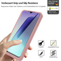 360° Grad Hülle Xiaomi Redmi 14C Rundum vollschutz Integriertem Displayschutz in Rosa