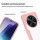 360° Grad Hülle Xiaomi Redmi 14C Rundum vollschutz Integriertem Displayschutz in Rosa