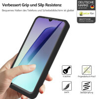 360° Grad Hülle Xiaomi Redmi 14C Rundum vollschutz Integriertem Displayschutz in Schwarz