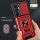 Outdoor Panzer Hülle für Samsung Galaxy S24 FE mit Kameraschutz Ringhalter Bumper in Rot