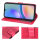 Handy Tasche für Samsung Galaxy A05s Hülle Handyhülle Klapphülle Wallet Case in Rot