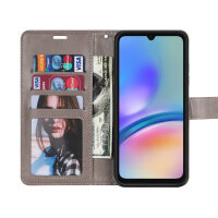 Handy Tasche für Samsung Galaxy A05s Hülle Handyhülle Klapphülle Wallet Case in Grau