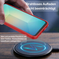 Hülle für Samsung Galaxy A16 Handyhülle Outdoor Case Cover Bumper in Rot