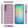 Hülle für Samsung Galaxy A16 Handyhülle Outdoor Case Cover Bumper in Lila