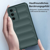 Hülle für Samsung Galaxy A16 Handyhülle Outdoor Case Cover Bumper in Grün