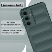 Hülle für Samsung Galaxy A16 Handyhülle Outdoor Case Cover Bumper in Grün