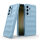 Hülle für Samsung Galaxy S24 FE Handyhülle Outdoor Case Cover Bumper in Hellblau