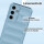 Hülle für Samsung Galaxy S24 FE Handyhülle Outdoor Case Cover Bumper in Hellblau
