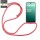 Handykette für Samsung Galaxy A16 Handyhülle mit Band Hülle in Rot