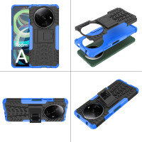 Hülle für Xiaomi Redmi A3 Handyhülle Handy Tasche Case Cover Schale TPU Bumper in Blau