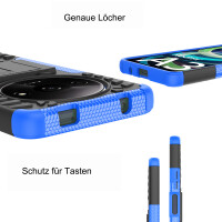 Hülle für Xiaomi Redmi A3 Handyhülle Handy Tasche Case Cover Schale TPU Bumper in Blau