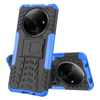 Hülle für Xiaomi Redmi A3 Handyhülle Handy Tasche Case Cover Schale TPU Bumper in Blau