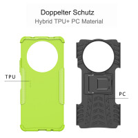 Hülle für Xiaomi Redmi A3 Handyhülle Handy Tasche Case Cover Schale TPU Bumper in Grün