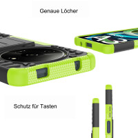 Hülle für Xiaomi Redmi A3 Handyhülle Handy Tasche Case Cover Schale TPU Bumper in Grün