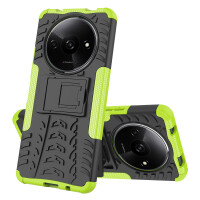 Hülle für Xiaomi Redmi A3 Handyhülle Handy Tasche Case Cover Schale TPU Bumper in Grün