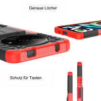 Hülle für Xiaomi Redmi A3 Handyhülle Handy Tasche Case Cover Schale TPU Bumper in Rot
