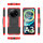 Hülle für Xiaomi Redmi A3 Handyhülle Handy Tasche Case Cover Schale TPU Bumper in Rot