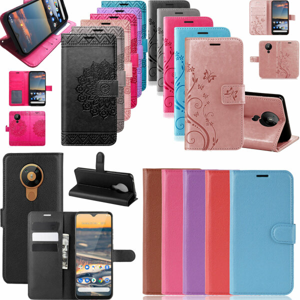 Nokia 5.3 Hülle Handy Tasche Flip Cover  Case Schutz Schale Wallet Buchhülle Etu