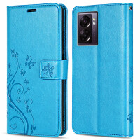 Hülle Oppo A77 5G, Handy Tasche Handyhülle Schutzhülle Wallet Case Klapphülle