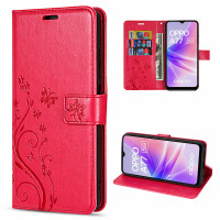 Hülle Oppo A77 5G, Handy Tasche Handyhülle Schutzhülle Wallet Case Klapphülle