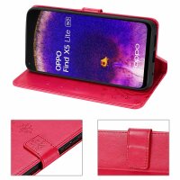 Oppo Find X5 Lite - Hülle Handyhülle Handy Tasche Flip Case Cover Buchhülle Etui