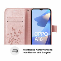 Oppo A16 / A16s, Handy Tasche Hülle Flip Case Cover Handyhülle Buchhülle Etui BF