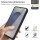 360° Grad Hülle für Samsung Galaxy S25 Ultra mit Integriertem Displayschutz Schwarz