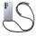 Handykette für Samsung S25 Ultra Handyhülle mit Band Hülle Galaxy S25 Ultra in Schwarz