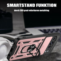 Outdoor Panzer Hülle für Google Pixel 9 Pro XL Handyhülle mit Kameraschutz Case in Rosegold