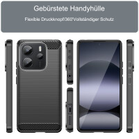 Xiaomi Redmi Note 14 5G Hülle Handyhülle Outdoor Handy Tasche Back Cover Bumper