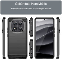 Xiaomi Redmi Note 14 Pro 5G Hülle Handyhülle Outdoor Handy Tasche Back Cover Bumper