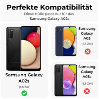 Handy Tasche für Samsung Galaxy A02s Hülle Case...