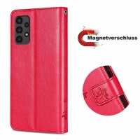 Hülle für Samsung Galaxy A13 4G, Schutzhülle Handy Tasche Flipcase Handyhülle BF