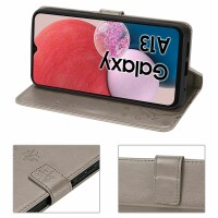 Hülle für Samsung Galaxy A13 4G, Schutzhülle Handy Tasche Flipcase Handyhülle BF