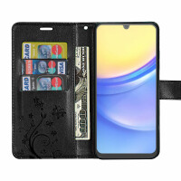 Hülle für Samsung Galaxy A15 Handyhülle Handy Tasche Klapphülle Wallet Case Etui