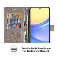 Hülle für Samsung Galaxy A15 Handyhülle Handy Tasche Klapphülle Wallet Case Etui
