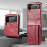 Hülle für Samsung Galaxy Z Flip 4 5G - Handyhülle Schutzhülle Flip Case Etui TPU