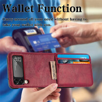 Hülle für Samsung Galaxy Z Flip 4 5G - Handyhülle Schutzhülle Flip Case Etui TPU