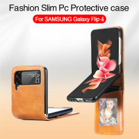 Hülle für Samsung Galaxy Z Flip 4 5G - Handyhülle Schutzhülle Flip Case Etui TPU