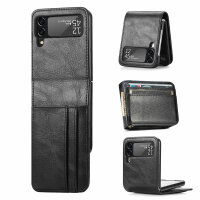 Hülle für Samsung Galaxy Z Flip 4 5G - Handyhülle Schutzhülle Flip Case Etui TPU
