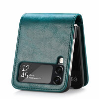 Hülle für Samsung Galaxy Z Flip 4 5G - Handyhülle Schutzhülle Flip Case Etui TPU