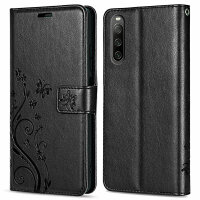 Hülle für Sony Xperia 10 IV, Schutzhülle Klapphülle Handyhülle Flip Case Etui