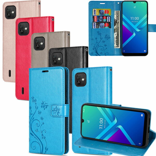 Hülle für Wiko Y82, Handyhülle Schutzhülle Klapphülle Flipcase Etui Handy Tasche