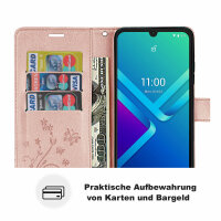 Hülle für Wiko Y82, Handyhülle Schutzhülle Klapphülle Flipcase Etui Handy Tasche
