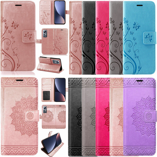 Xiaomi 12 / 12X / 12 Pro, Handy Tasche Hülle Handyhülle Flip Case Schutzhülle BF