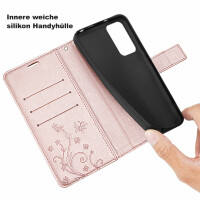 Hülle für Xiaomi POCO M4 Pro 5G, Handyhülle Handy Tasche Wallet Case Flip Etui
