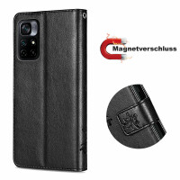 Hülle für Xiaomi POCO M4 Pro 5G, Handyhülle Handy Tasche Wallet Case Flip Etui